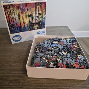 Peekaboo Panda 1000 Piece Jigsaw Puzzle